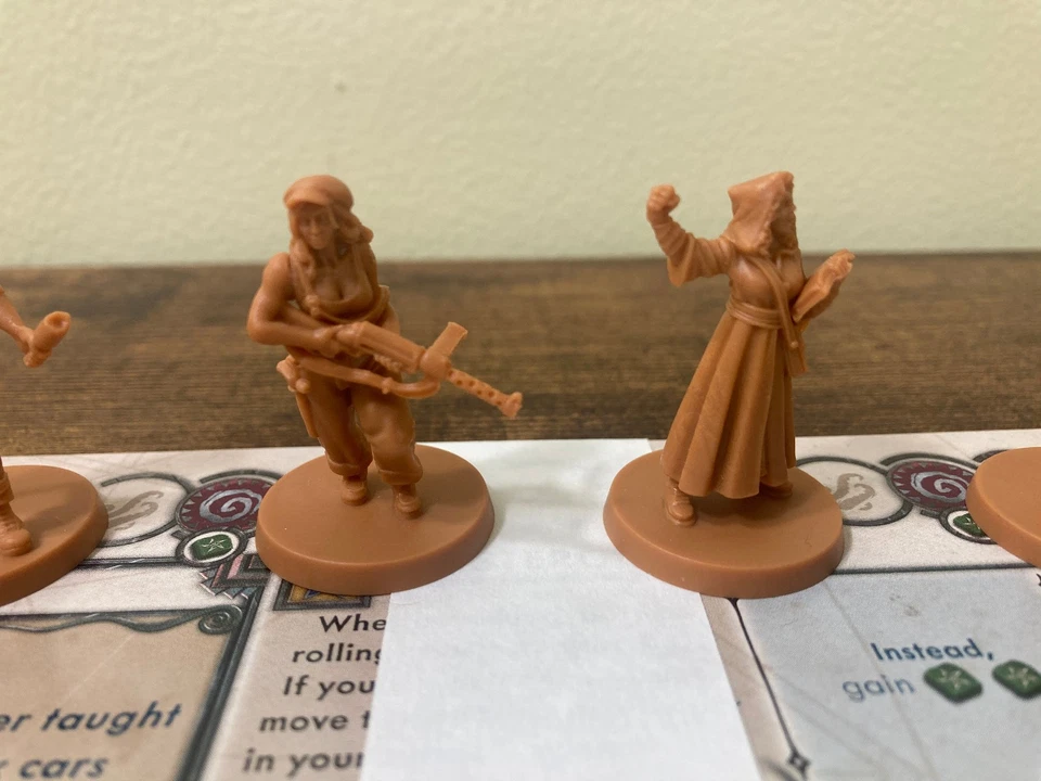 Cthulhu Death May Die Season 4 Expansion Investigators x6 with cards/tokens CMON - Image 3 of 4