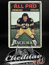 1974 Topps #137 Jack Ham Pittsburgh Steelers Football Card