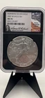 U.S. Mint 2007-W American Silver Eagle $1 1 oz .999 Burnished NGC MS70
