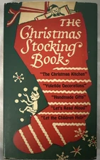 RARE The Christmas Stocking Book Edna Beilenson, Peter Pauper Press VTG 1957 MCM