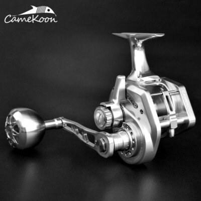 CAMEKOON Underhead Reel Big Game Saltwater Multiplier Jigging Fishing Right Hand
