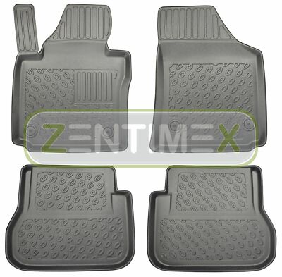 Premium-3D-TPE-Gummifußmatten für VW Volkswagen Caddy Maxi Comfortline 2K Hoch51