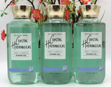 3 Bath  Body Works Coastal Hydrangeas Shower Gel Body Wash