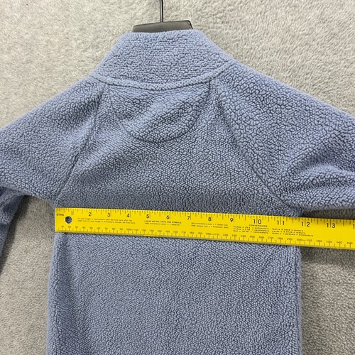 Vineyard Vines Fleece Pullover Kids Size 4T Blue Asymmetrical Zip - Picture 9 of 10