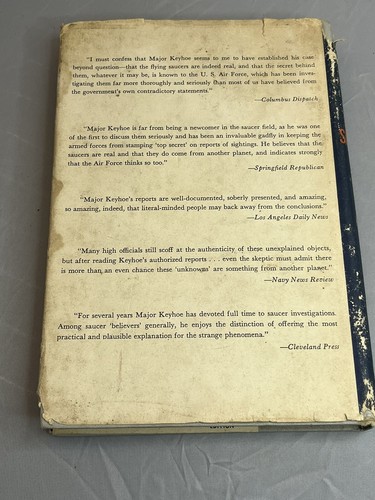 1960 Vintage Extraterrestrials Book Flying Saucers, Top Secret UFO Aliens - Picture 3 of 7