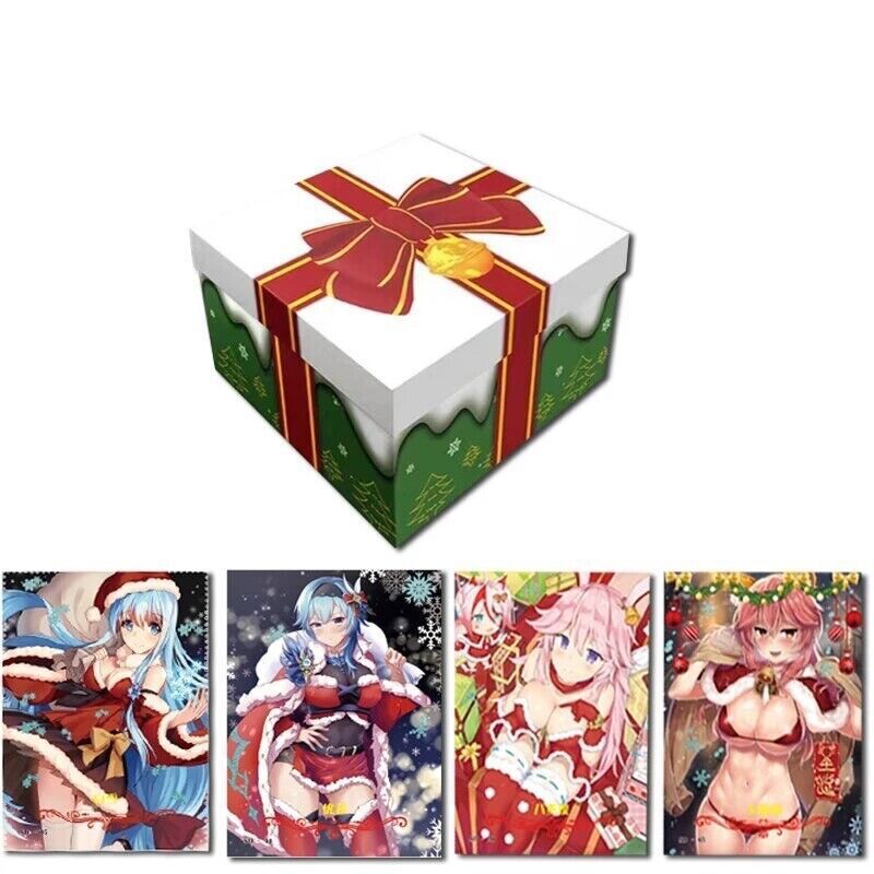 Goddess Christmas Carnival Winter Anime Waifu Collector's Art Card