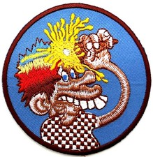 Grateful Dead Ice Cream Kid Embroidered Rock Iron on Patch Applique