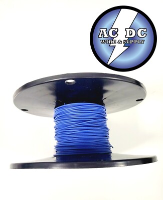 20 awg TXL HIGH TEMP AUTOMOTIVE POWER WIRE STRANDED COPPER USA - BLUE 100 FT