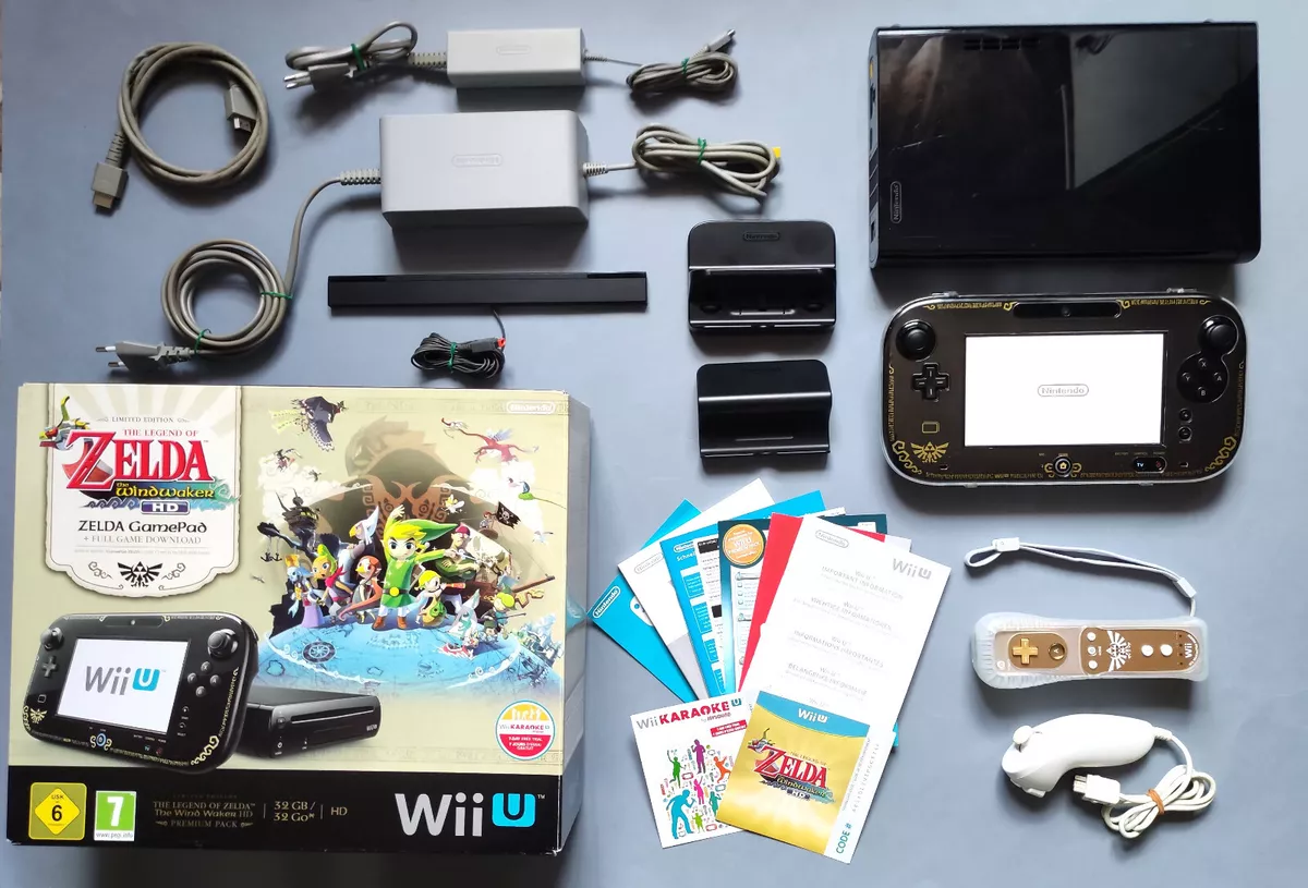 Wii U Limited Edition The Legend of Zelda: The Wind Waker HD Premium Pack