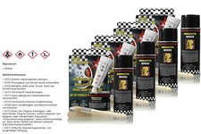 4x Motip Dupli Bremssattel Lack Set 2 Komponenten Lack speedsilber 899683 