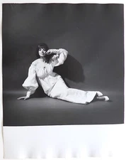 Milton Greene - Anya - 1963 Barite Silver Print -
