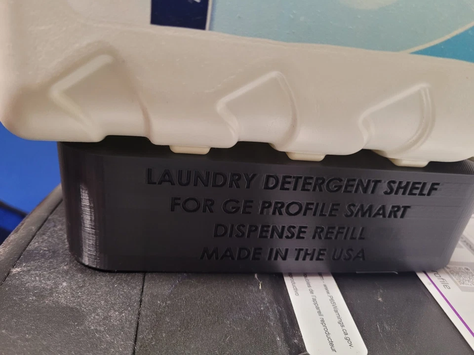 Laundry Detergent shelf for GE Profile Electric Washer/Dryer Combo - PFQ97HSPVDS - Image 4 of 4