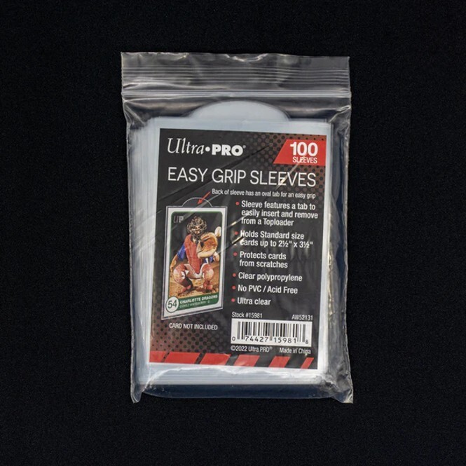 ultra pro 2-1/2 x 3-1/2 soft card sleeves 100ct pack for gaming cards 2-1/2