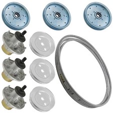 Deck Spindle w/ Pulley Belt for John Deere Z325E Z330M Z330R Z355E ZTrak 48"