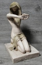 Vintage 2003 The Leonardo Collection "HARMONY"Young Wome, Resin Figurine 
