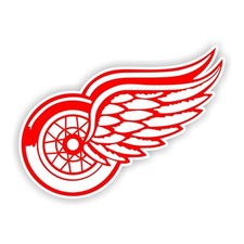 Detroit Red Wngs Decal / Sticker Die cut
