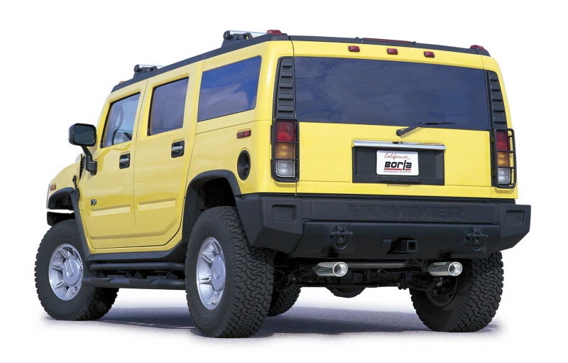 Escape Borla Touring CatBack para 2003-2006 Hummer H2 SUV/ 2005-2006 H2 SUT Foto 3 de 3