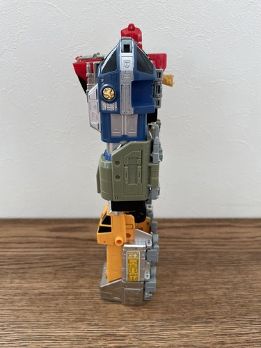 Power Rangers Lightspeed Rescue Deluxe Omega Megazord Bandai Giappone spazzatura - Foto 4 di 11