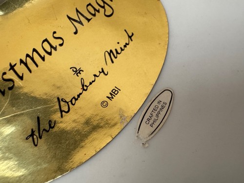 "Árbol mágico de Navidad Danbury vintage como nuevo porcelana blanca iluminada vacaciones 19""" - Imagen 9 de 22