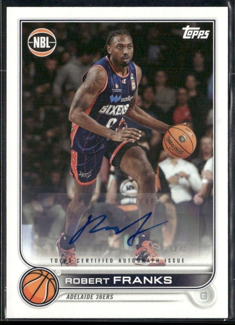 Robert Franks 2022-23 Topps NBL Auto 49/50 #4