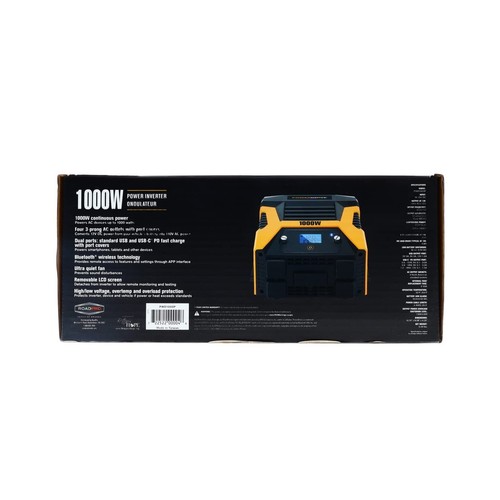 PowerDrive Plus PWD1000P 1000 Watt Wireless Power Inverter with Bluetooth(R) ... - Picture 10 of 12