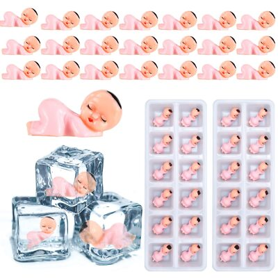 #ad #ad Deekin My Water Broke Baby Shower Game with 100 Tiny Plastic infants 3 Ice Block $10.48