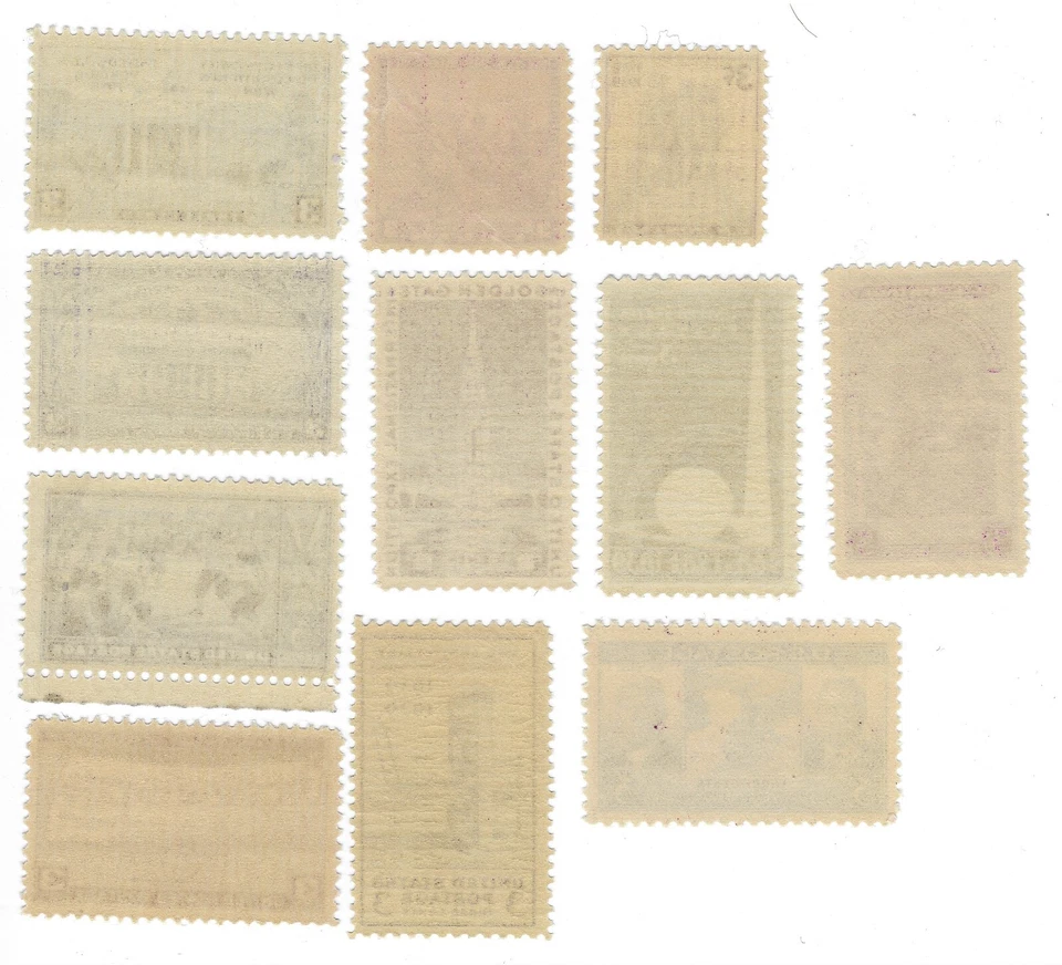 USA 1938-1939 #835-838, 852-858 Commemoratives Complete Set MNH OG - Image 2 of 2