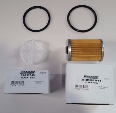 Mercury Marine Quicksilver Gen 3 Fuel Module Filter Kit 35