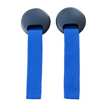 Sector Racing Lightweight Door Handle Straps Pair Race Rally Drift Blue