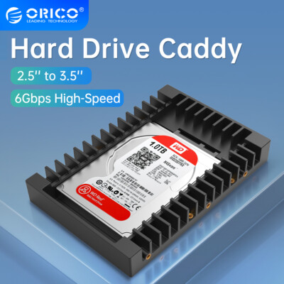 ORICO 2.5 & 3.5'' Hard Drive Adapter Converter SATAIII  7/9.5/12.5mm HDD SSD