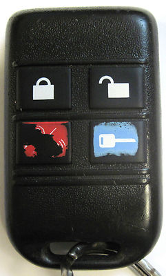 CODE ALARM Key Fob Remote Keyless Entry 4 Button Car Clicker FCC GOH-FRDPC2002