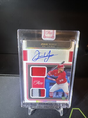 2022 Panini Three And Two RPA Juan Yepez Encased /15