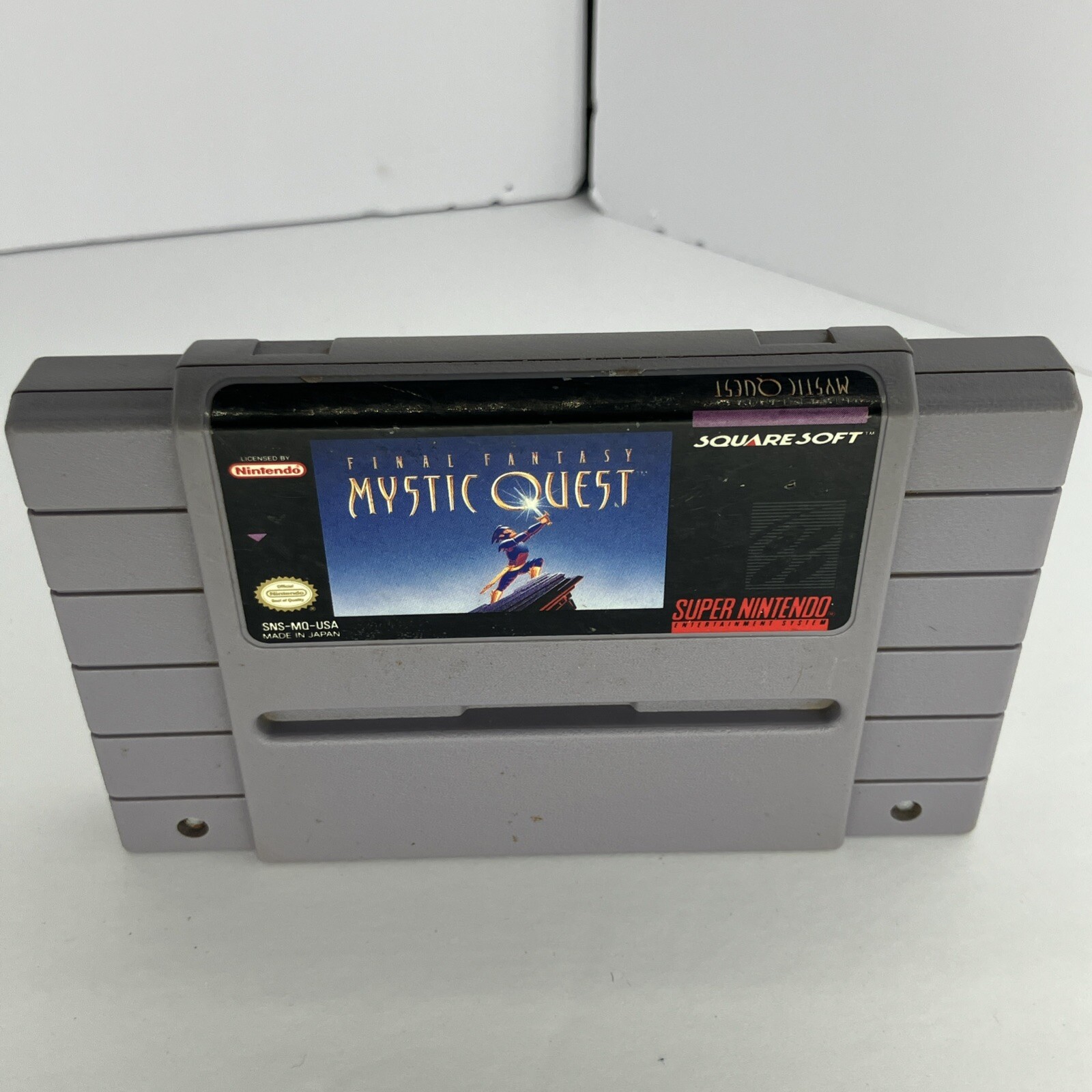 Final Fantasy Mystic Quest SNES Game Cartridge Good Condition Free Shipping