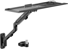 Keyboard Mount for Wall or Pole Mounting, Keyboard and Mouse Stand,Black