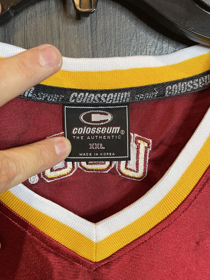 Camiseta deportiva de baloncesto Colosseum Athletics USC Trojans adulto 2XL roja y dorada Foto 4 de 4