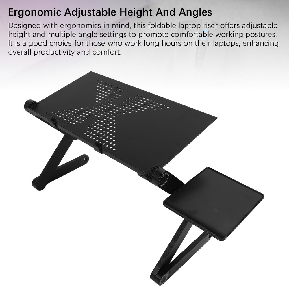 360° Rotating Foldable Ergonomic Laptop Stand by WTD