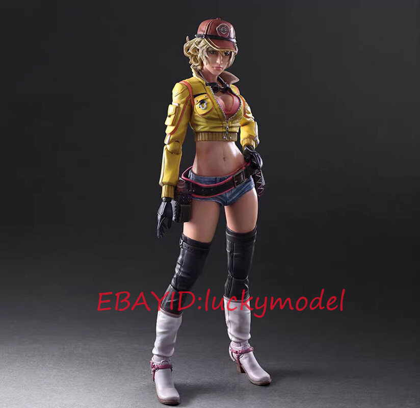 Play Arts FF15 Auto Repairing Cindy Aurum Action Figure In Stock