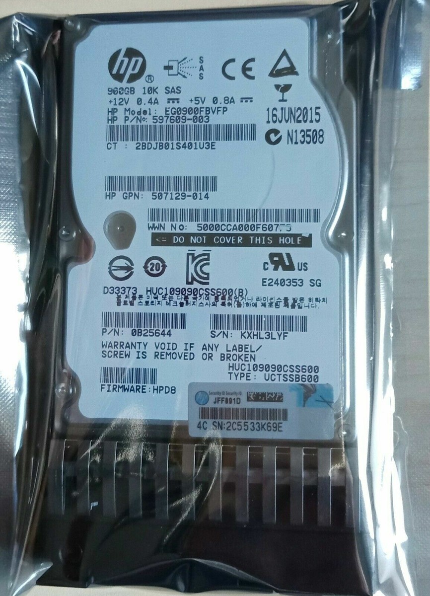 HP 900GB 2.5