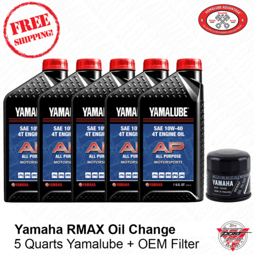 RX3-yagiC4出品 2021-26 Yamaha RMAX 4 Genuine Oil Change Kit Wolverine RMAX 1000 4
