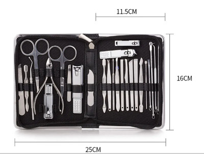 Manicure Set Pedicure Kit Professional Nail Clippers Stainless Steel Nail Care