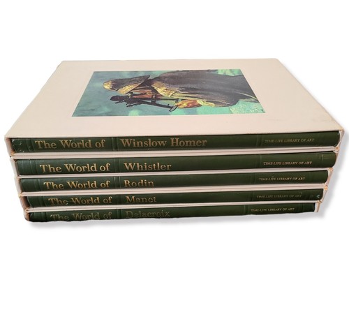 Time-Life Library of Art Delacroix, Manet, Rodin, Whistler & Winslow Homer - Picture 2 of 11