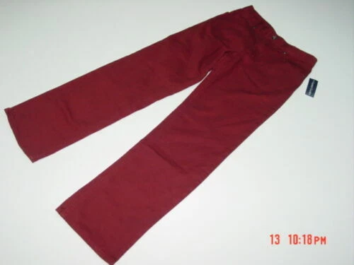 Calça casual Faded Glory Marrom para Meninos