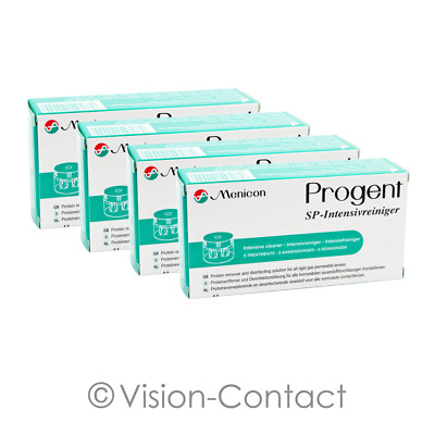 Progent SP Intensivreiniger 4 x 5 Anwendungen Pflegemittel von Menicon