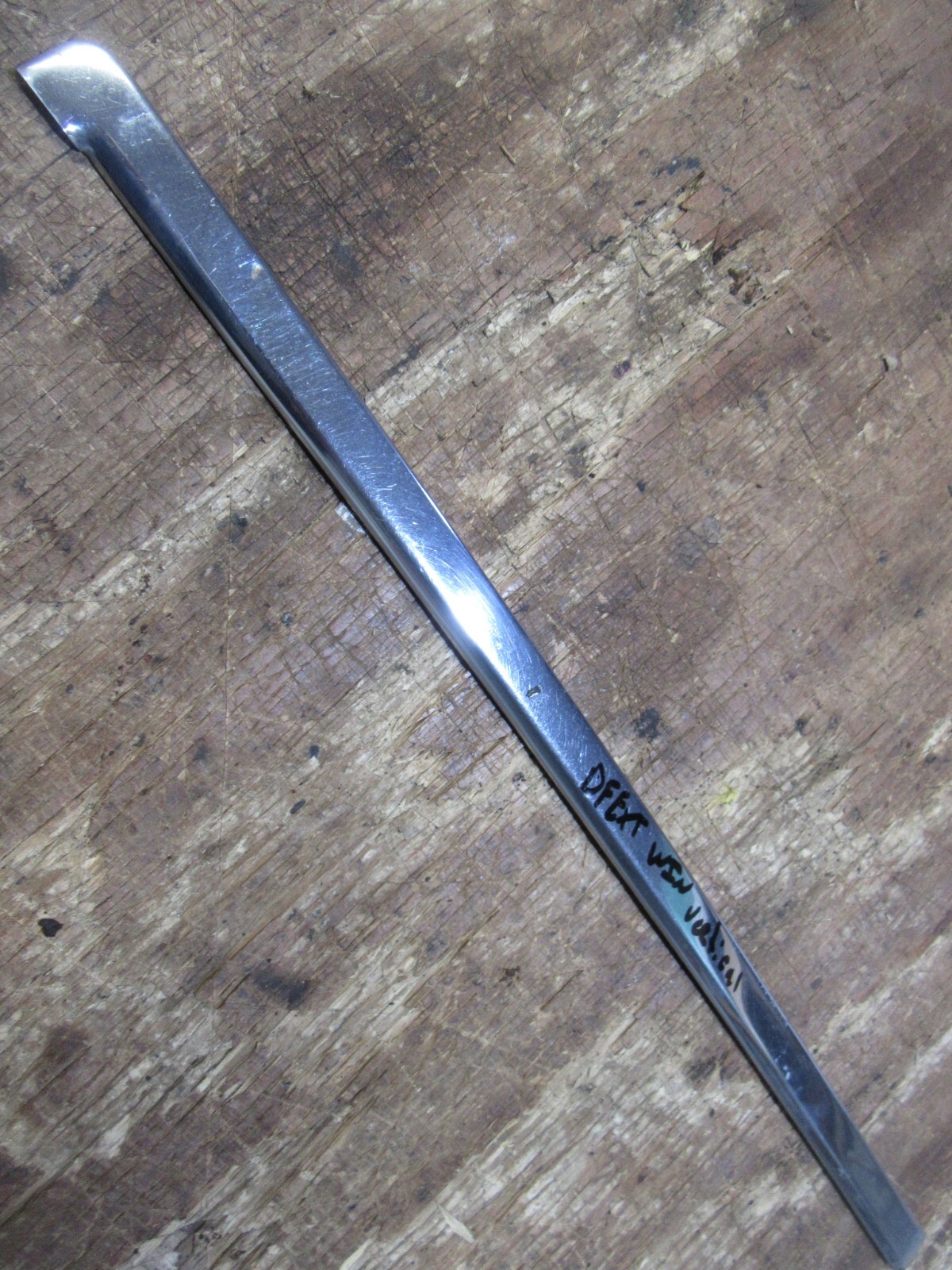 1965 1966 Cadillac Deville convertible windshield side trim molding  piece DF