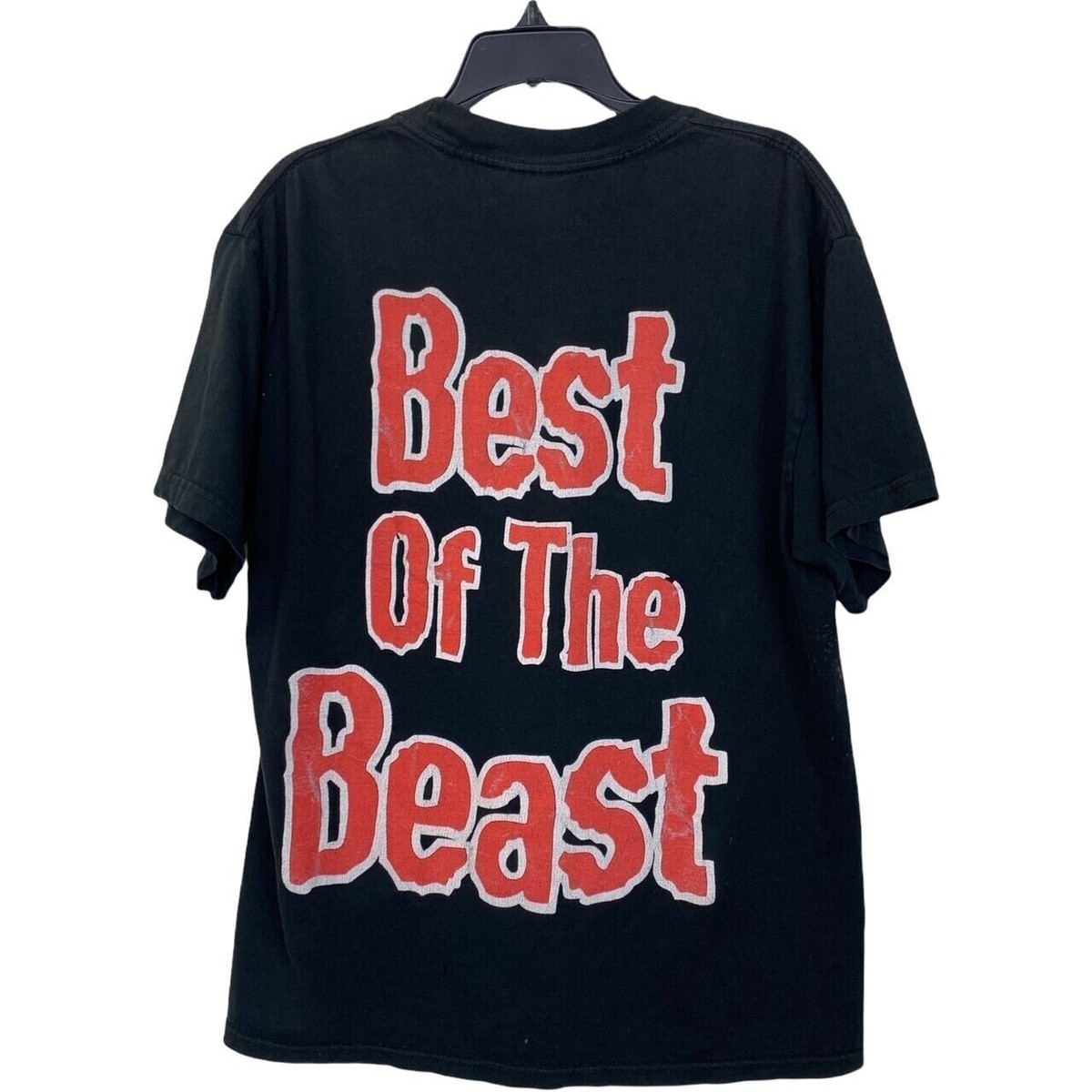 90s 1996s IRON MAIDEN ヴィンテージ Tシャツ バンドT Vintage 1996 Iron Maiden T-Shirt Best of the Beast Black Medium