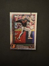 2025 Topps Series 1 Celebration Gunnar Henderson Confetti Parallel #65