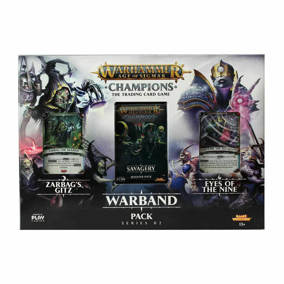 WARHAMMER AGE OF SIGMAR CHAMPIONS WARBAND PACK SERIES 2 BRAND NEW SEALED