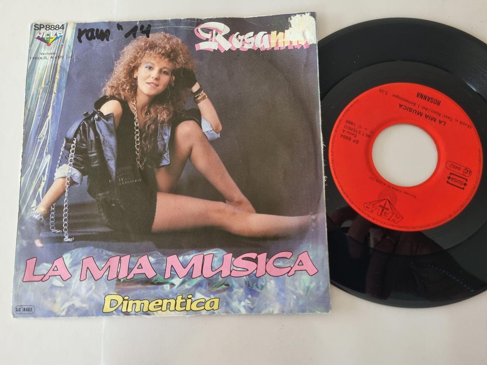 7"" Single Rosanna Rocci - La mia musica Vinyl Germany FIRST SINGLE