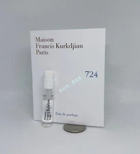 Maison Francis Kurkdjian Paris 724 Eau De Parfum EDP 0.06oz / 2ml MFK New 