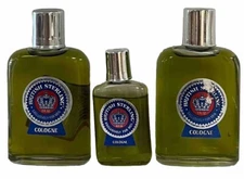 2 British Sterling Cologne original 90s  2 fl oz glass + free 0.75 COLOGNE